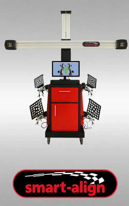 Smart Align wheel alignment and workshop equipment